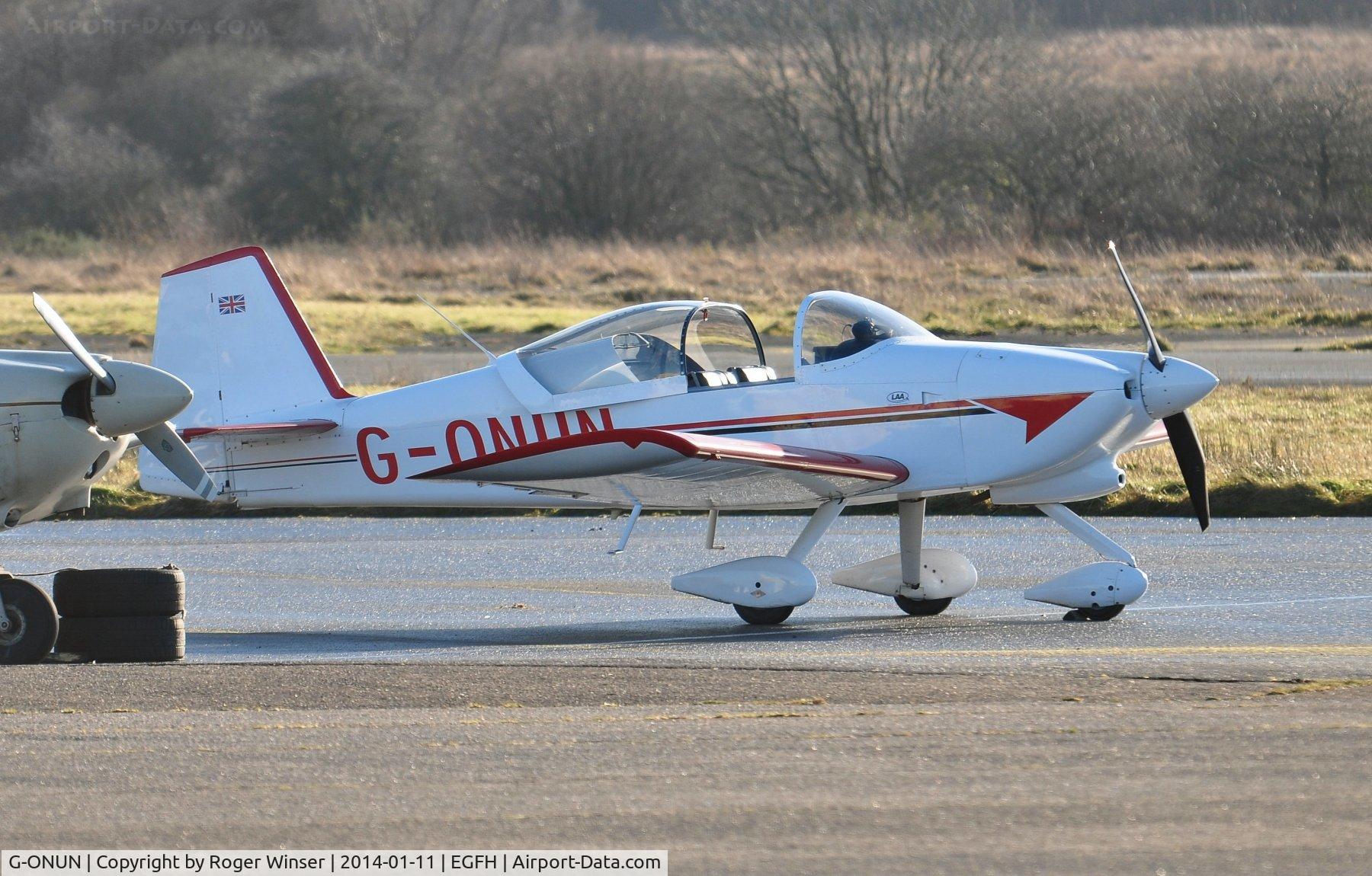 G-ONUN, 1999 Vans RV-6A C/N PFA 181-12976, Visiting RV-6A.
