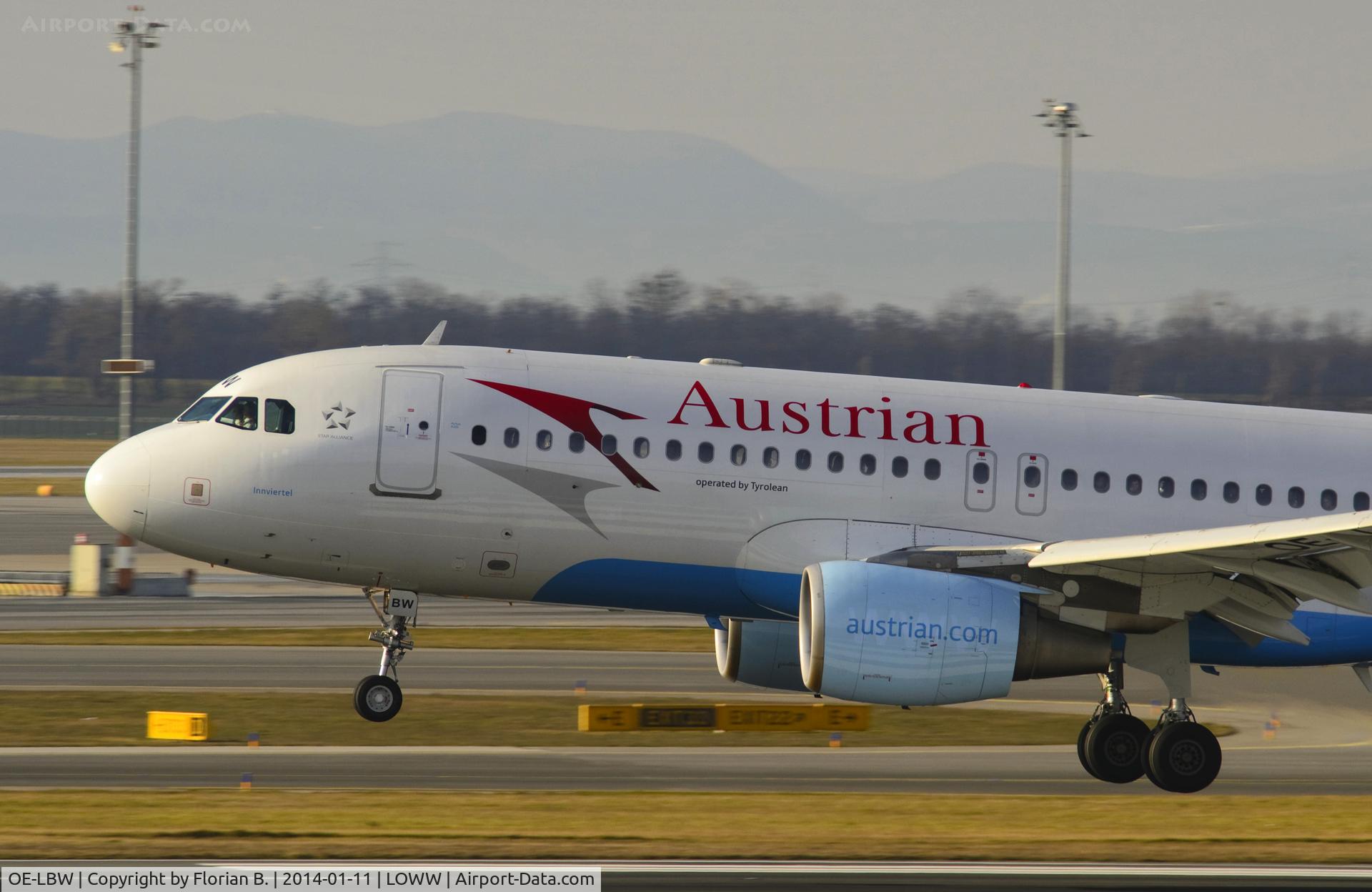 OE-LBW, 2001 Airbus A320-214 C/N 1678, Airbus A320