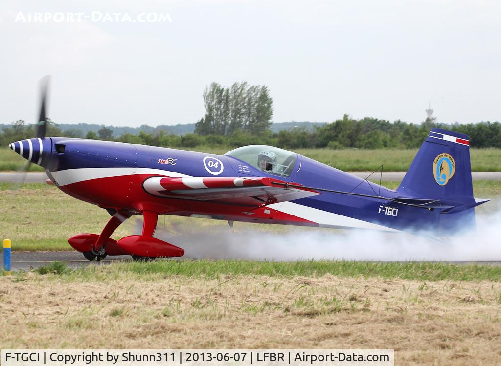 F-TGCI, Extra EA-330SC C/N 04, Participant of the Muret Airshow 2013