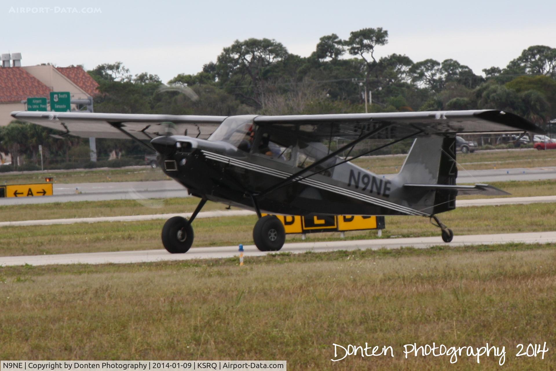 N9NE, 2013 American Champion 8GCBC Scout C/N 555-2013, American Champion Scout (N9NE) arrives at Sarasota-Bradenton International Airport