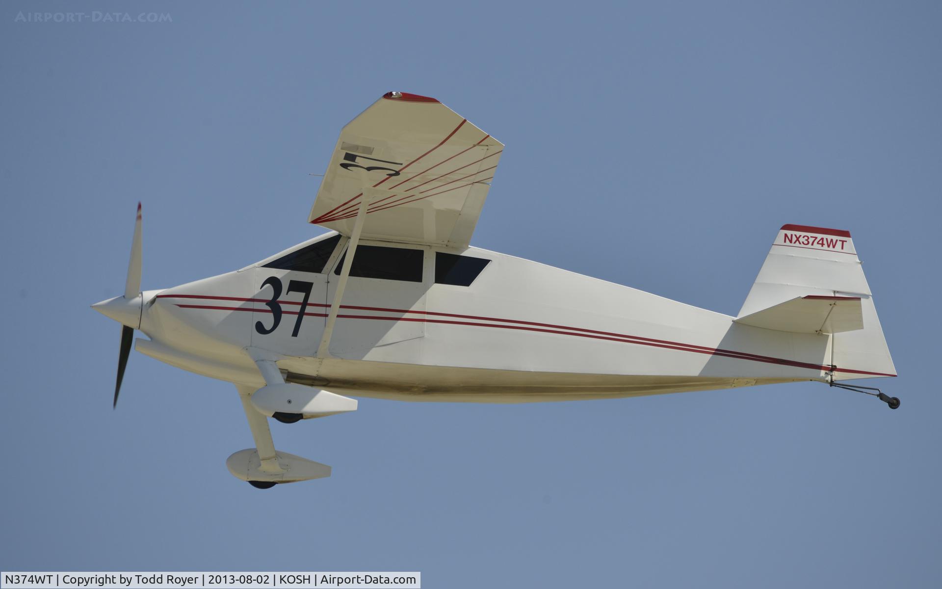 N374WT, 2003 Wittman W-10 Tailwind C/N 168, Airventure 2013