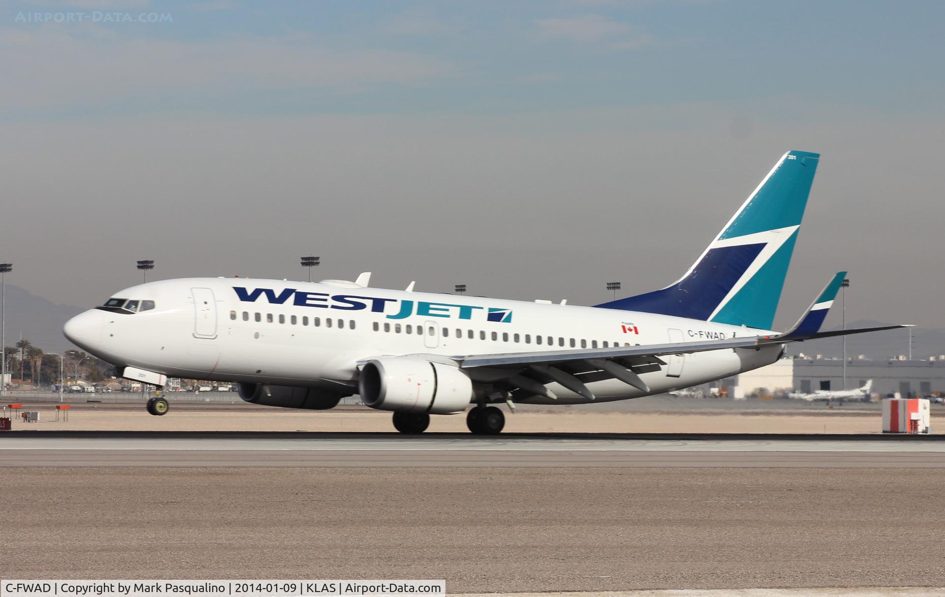 C-FWAD, 2002 Boeing 737-7CT C/N 32753, Boeing 737-700