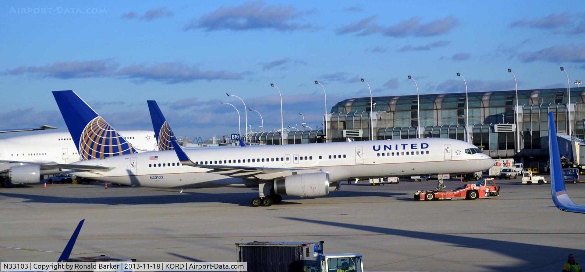 N33103, 1994 Boeing 757-224 C/N 27293, Towed ORD