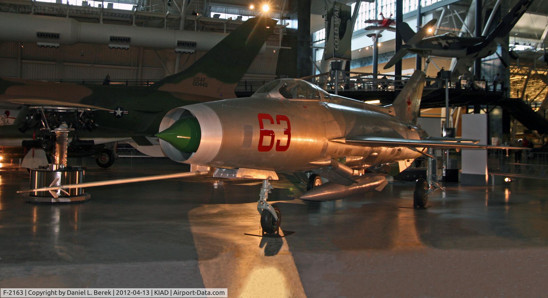 F-2163, Mikoyan-Gurevich Mig 15-21F-13 C/N 21067, This former Indonesian Air Force MiG 21 has been repainted to represent Soviet Air Force 2163 Red.