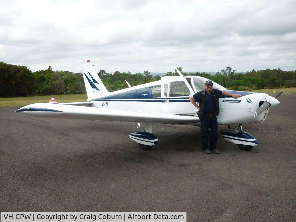 VH-CPW, 1967 Piper PA-28-140 C/N 28-23083, CPW on departure from Camden to new home in SA. Nov 2012