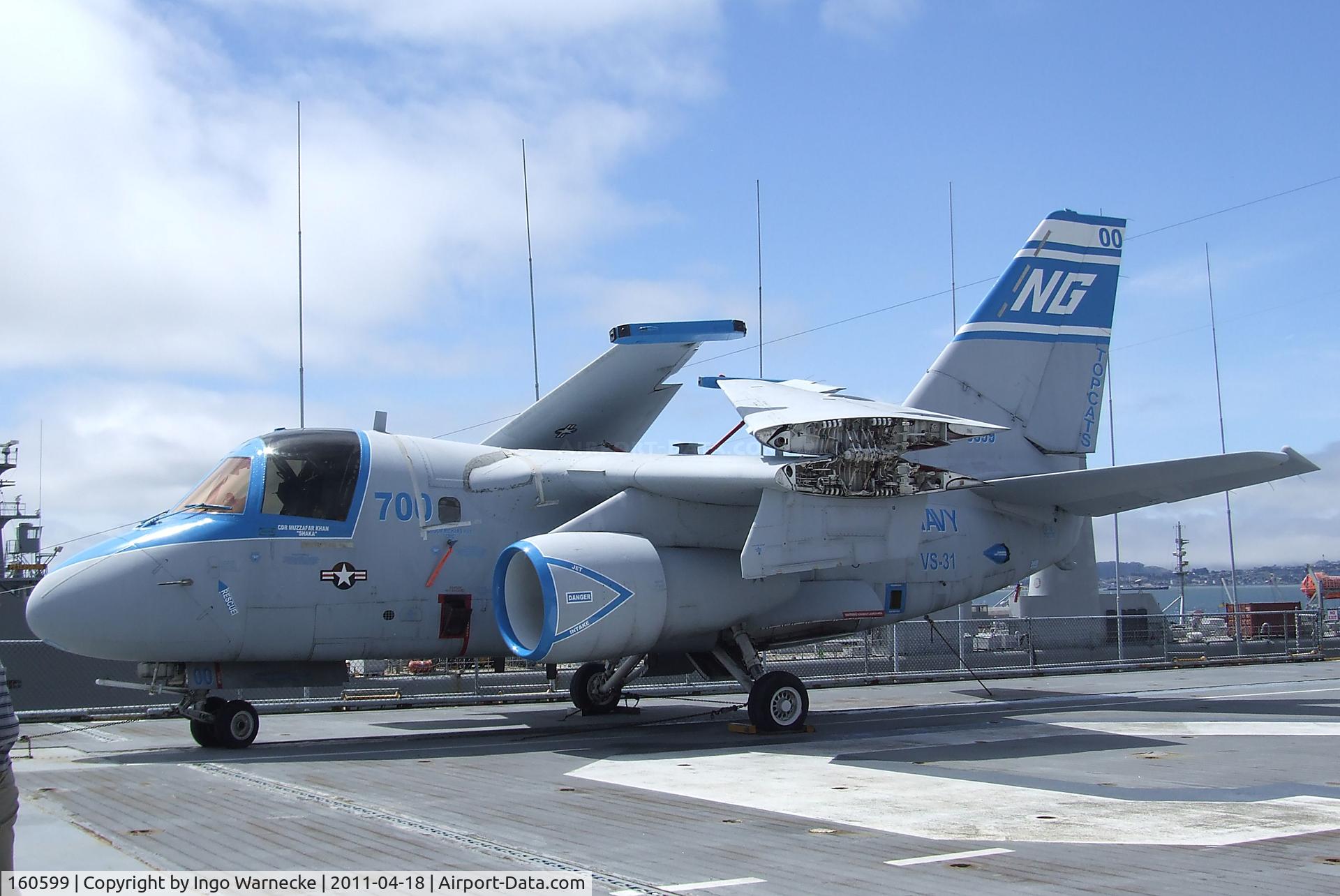 160599, Lockheed S-3B Viking C/N 394A-3179, Lockheed S-3B Viking at the USS Hornet Museum, Alameda CA