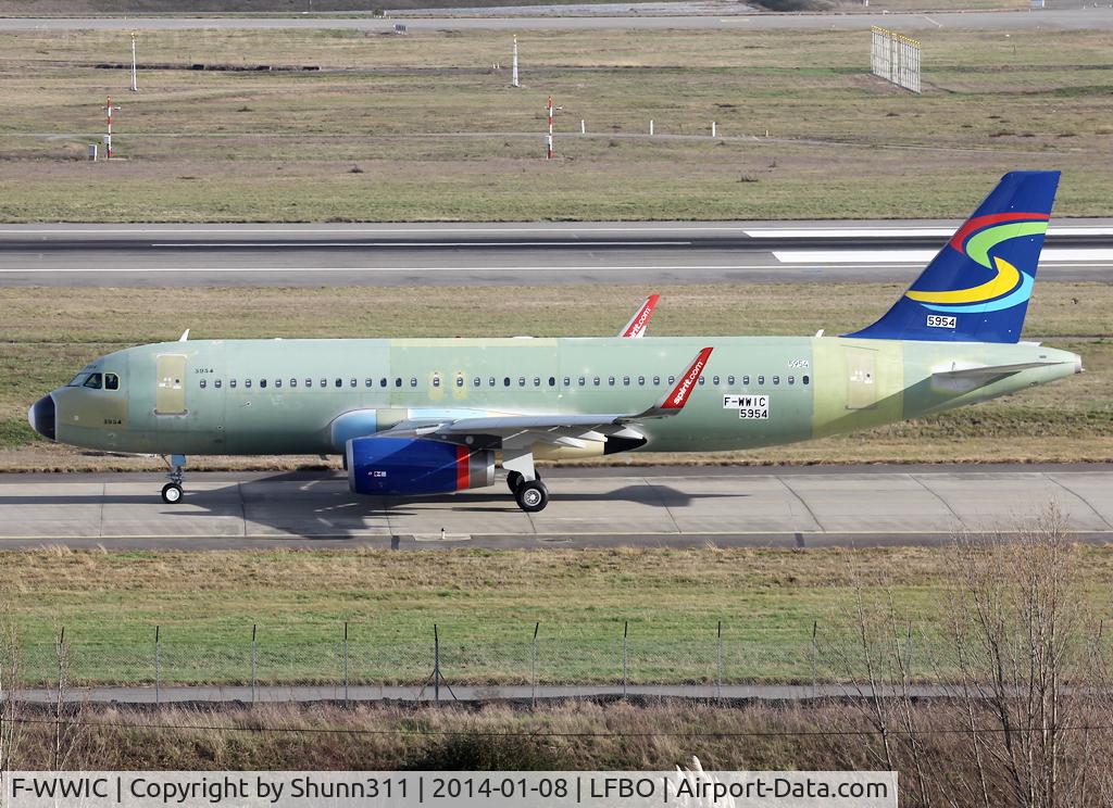 F-WWIC, 2014 Airbus A320-232 C/N 5954, C/n 5954 - For Spirit Airlines