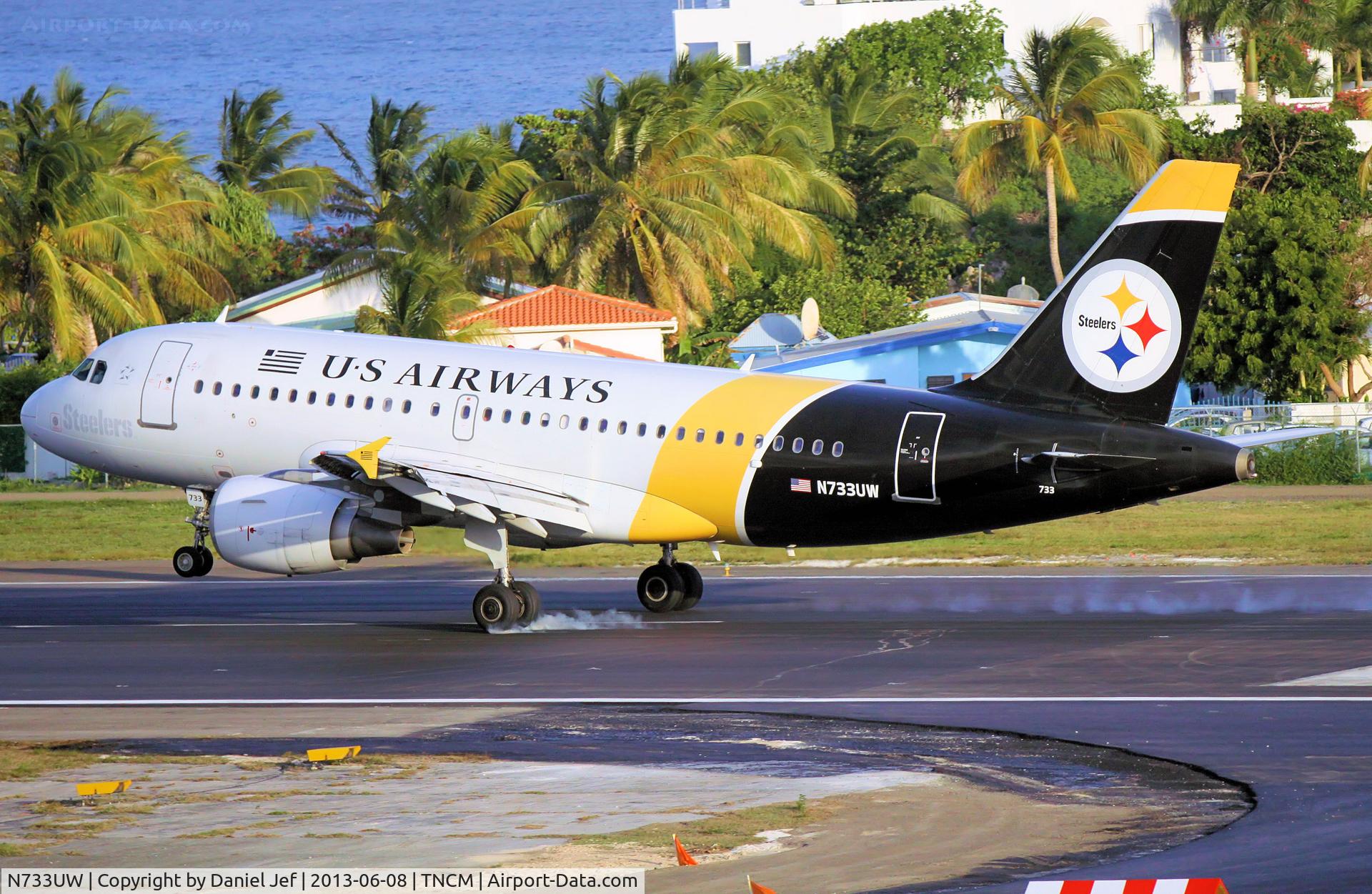 N733UW, 2000 Airbus A319-112 C/N 1205, N733UW