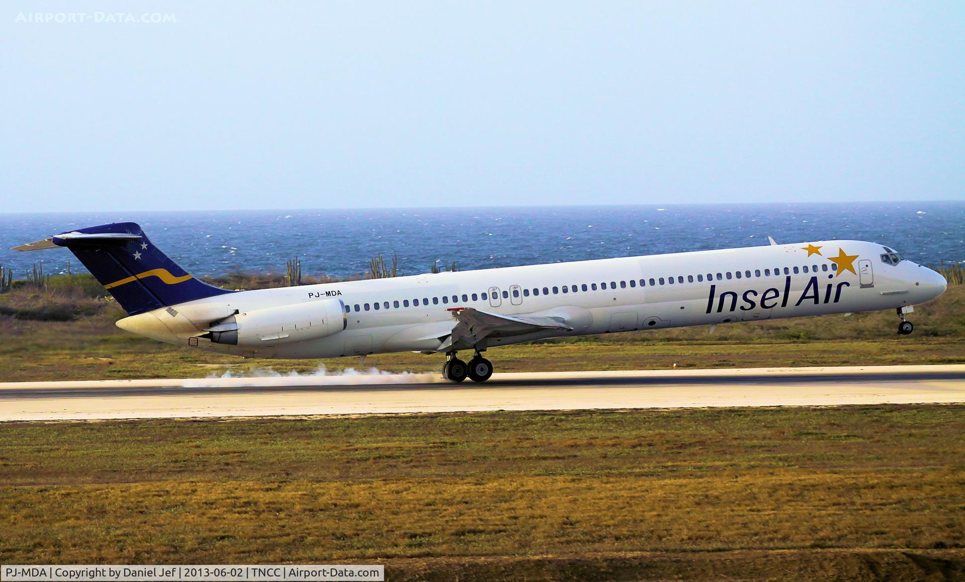 PJ-MDA, 1987 McDonnell Douglas MD-83 (DC-9-83) C/N 49449, PJ-MDA
