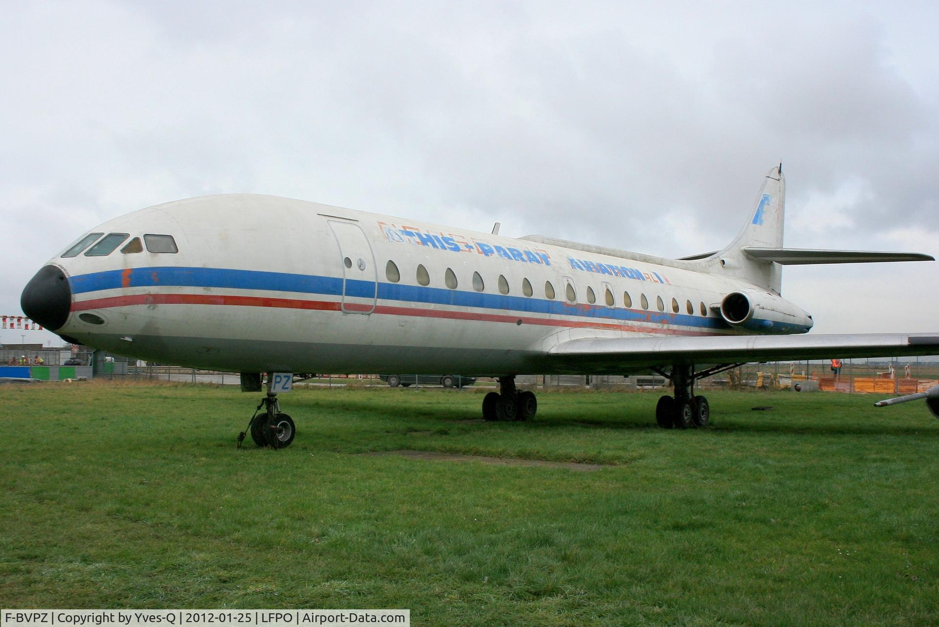 F-BVPZ, 1967 Sud Aviation SE-210 Caravelle VI-N C/N 218, Aerospatiale SE-210 Caravelle VI-N, Delta Athis Museum, Paray near Paris-Orly Airport.