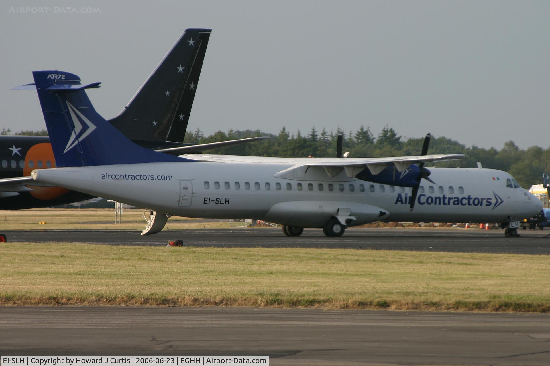 EI-SLH, 1989 ATR 72-215 C/N 157, Air Contractors
