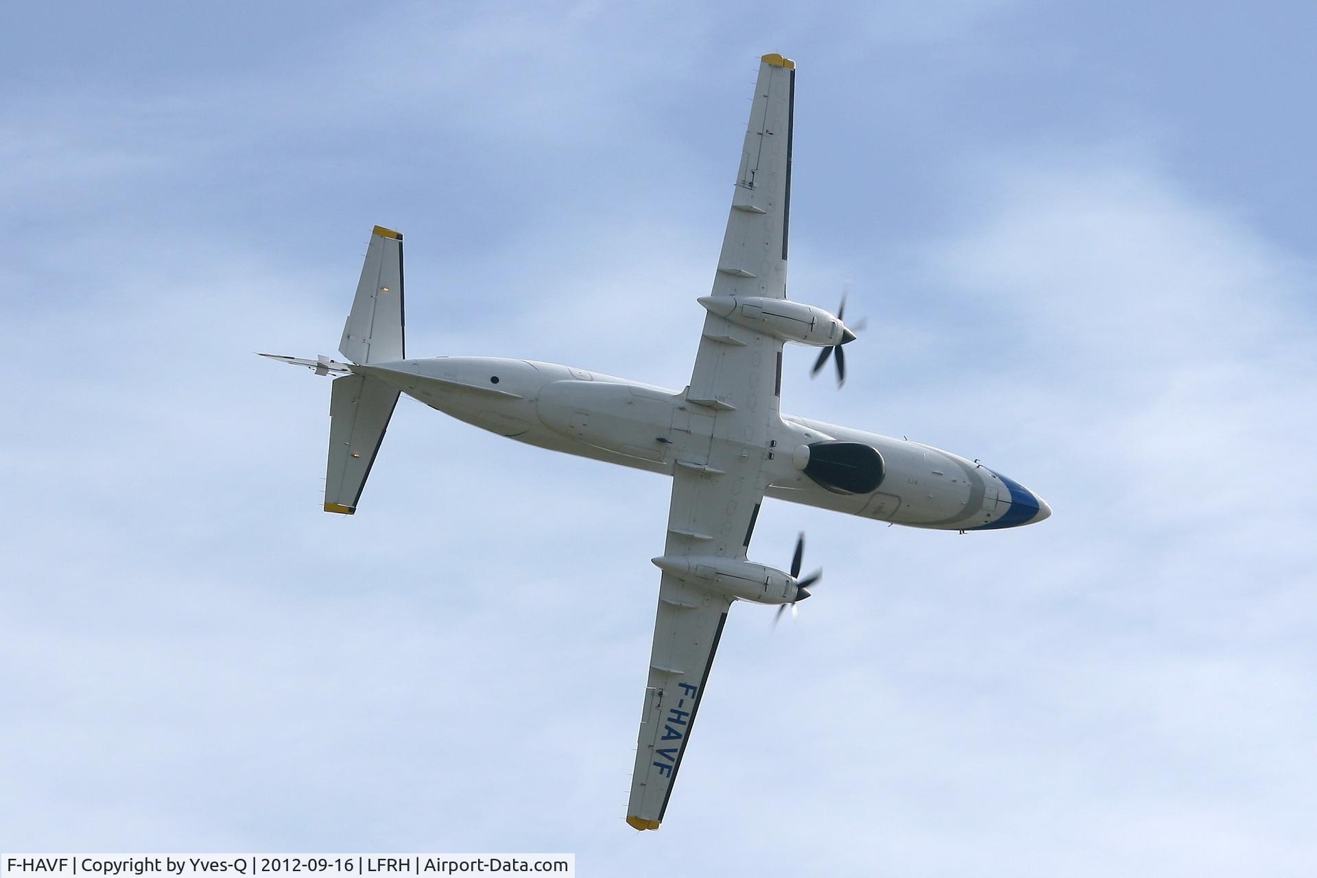 F-HAVF, 1994 British Aerospace Jetstream 41 C/N 41045, British Aerospace Jetstream 41, Aviation Defense Service (AVDEF), Solo display, Lann Bihoué Air Base (LFRH-LRT) Open day 2012.