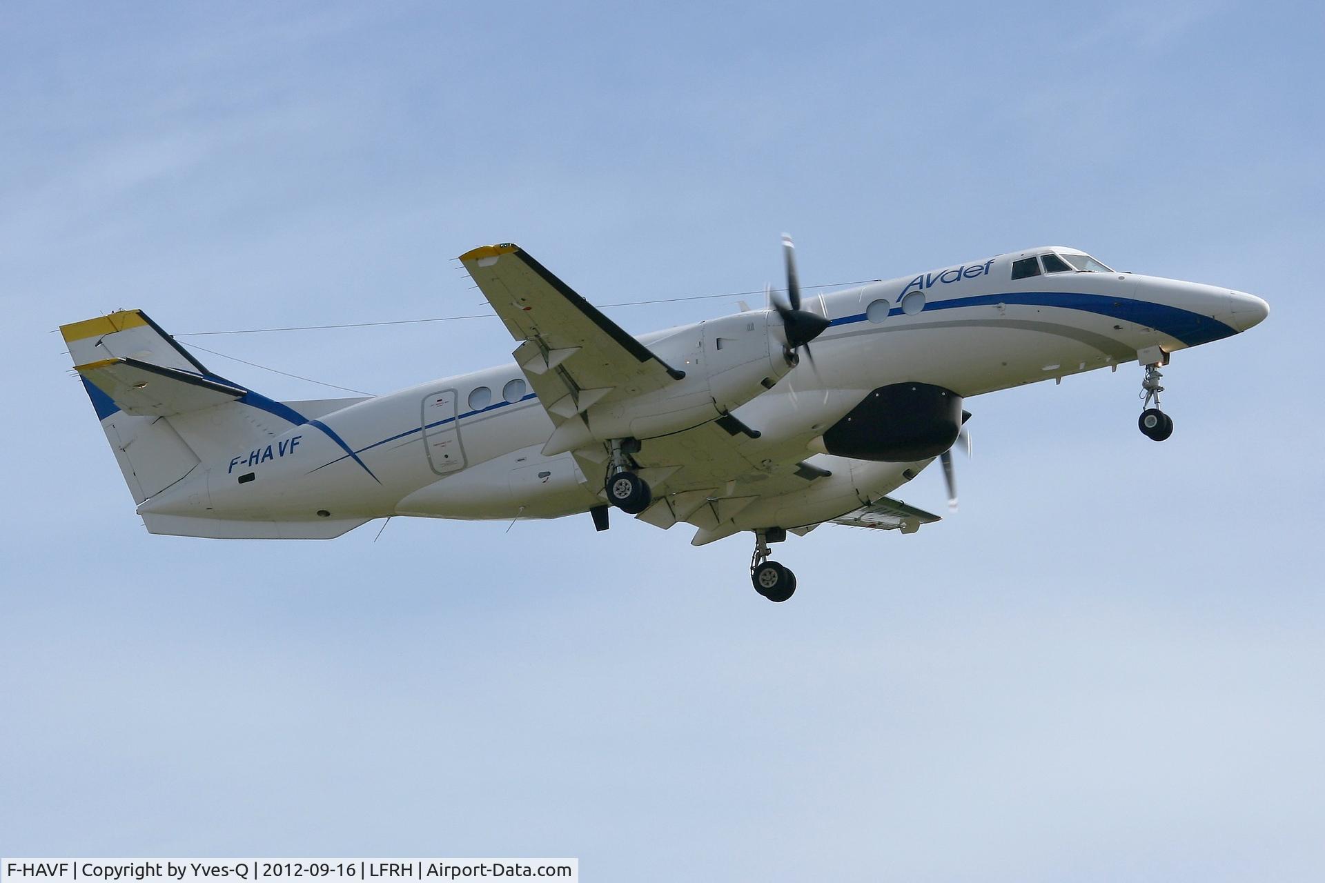 F-HAVF, 1994 British Aerospace Jetstream 41 C/N 41045, British Aerospace Jetstream 41, Aviation Defense Service (AVDEF), Solo display, Lann Bihoué Air Base (LFRH-LRT) Open day 2012.