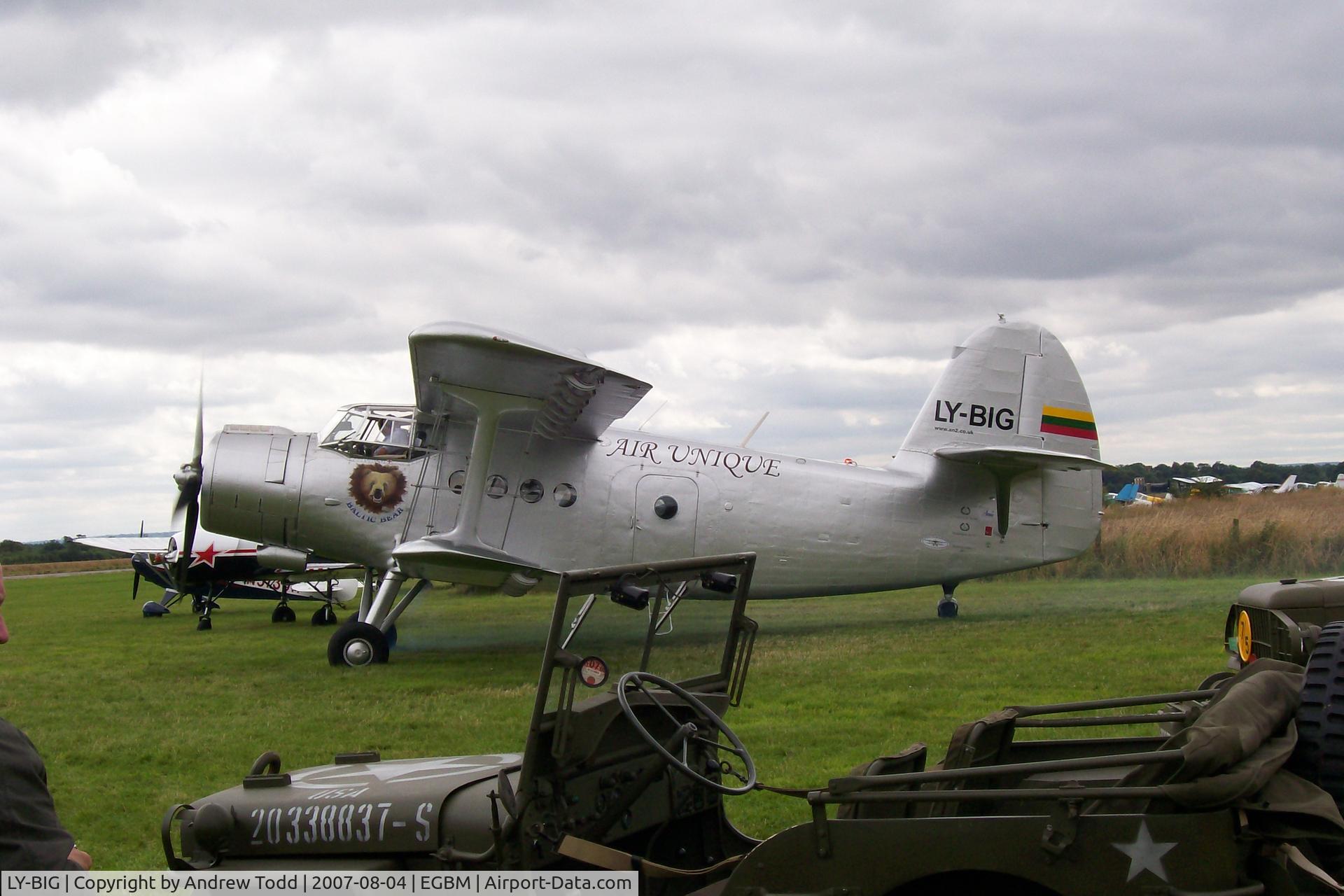 LY-BIG, 1989 Antonov An-2T C/N IG236-23, Antonov An-2 LY-BIG at 2007 air day to support air ambulance