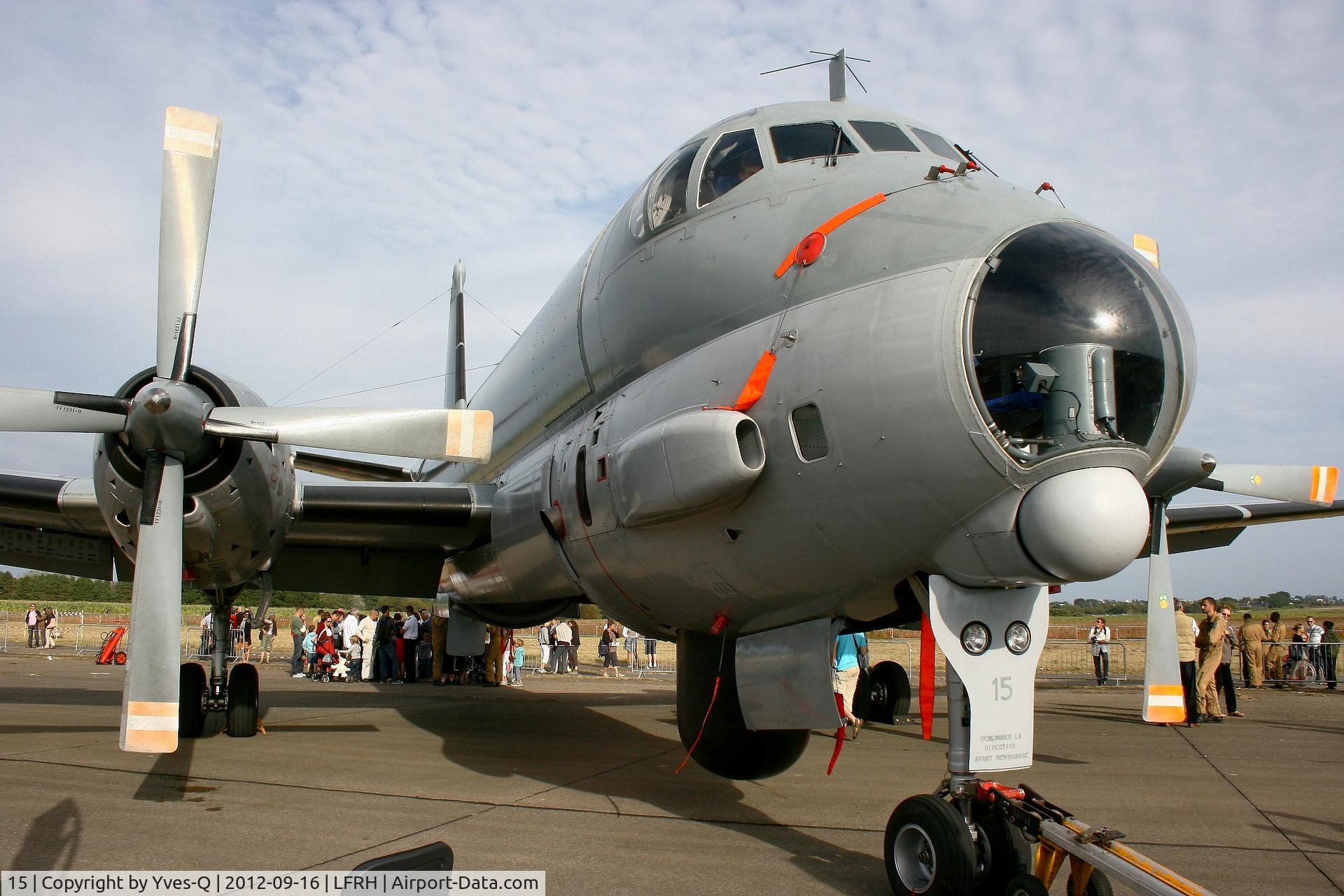 15, Bréguet ATL-2 Atlantique 2 C/N 15, French Naval Aviation Breguet ATL.2 Atlantique NG, Static display, Lann Bihoué Air Base (LFRH-LRT) Open day 2012.