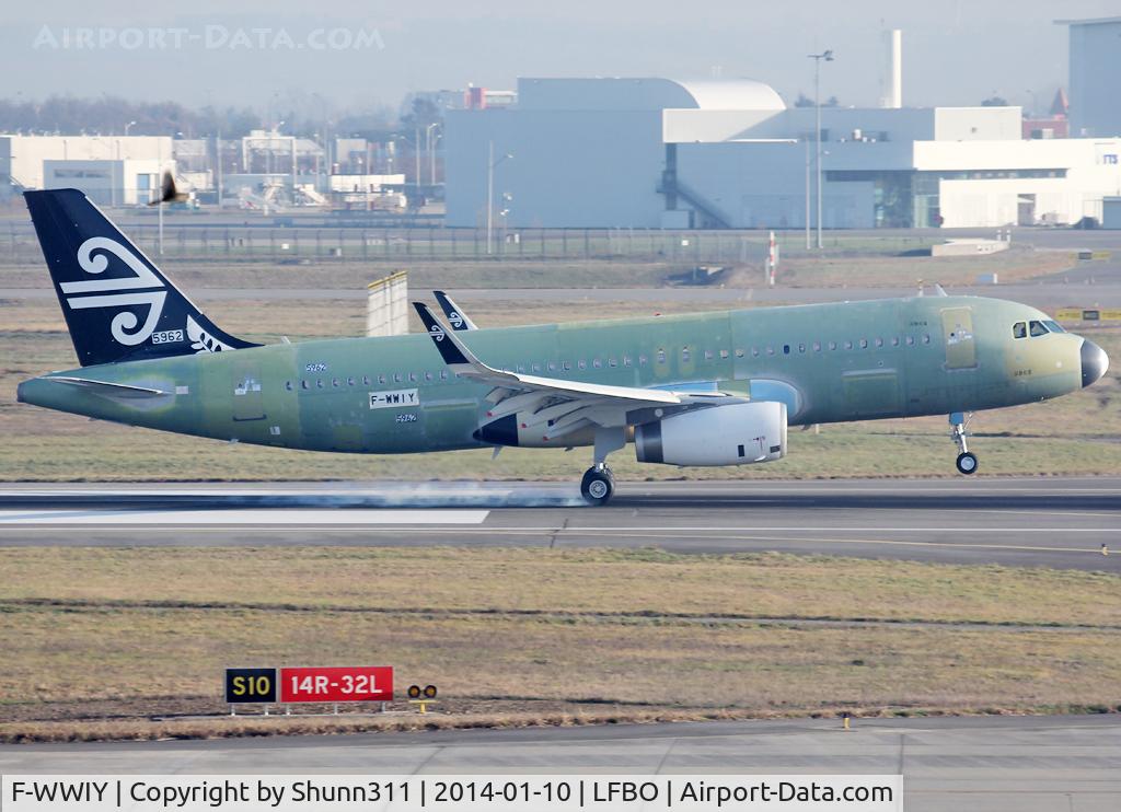 F-WWIY, 2014 Airbus A320-232 C/N 5962, C/n 5962 - For Air New Zealand in future All Blacks c/s