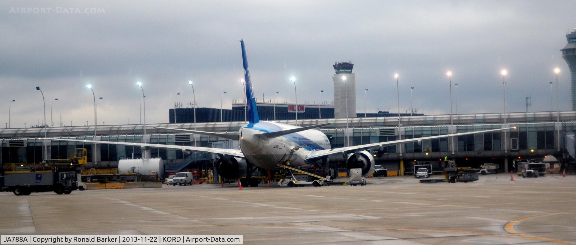 JA788A, 2010 Boeing 777-381/ER C/N 40686, Gate C10 ORD