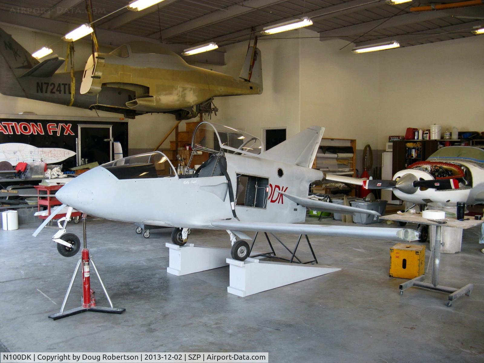 N100DK, 2012 Bede BD-5J C/N 001, 2012 Vogel KEDAN 1, Quantom Turbine TJ100 Turbojet, 265 lbs max thrust, Experimental class in build