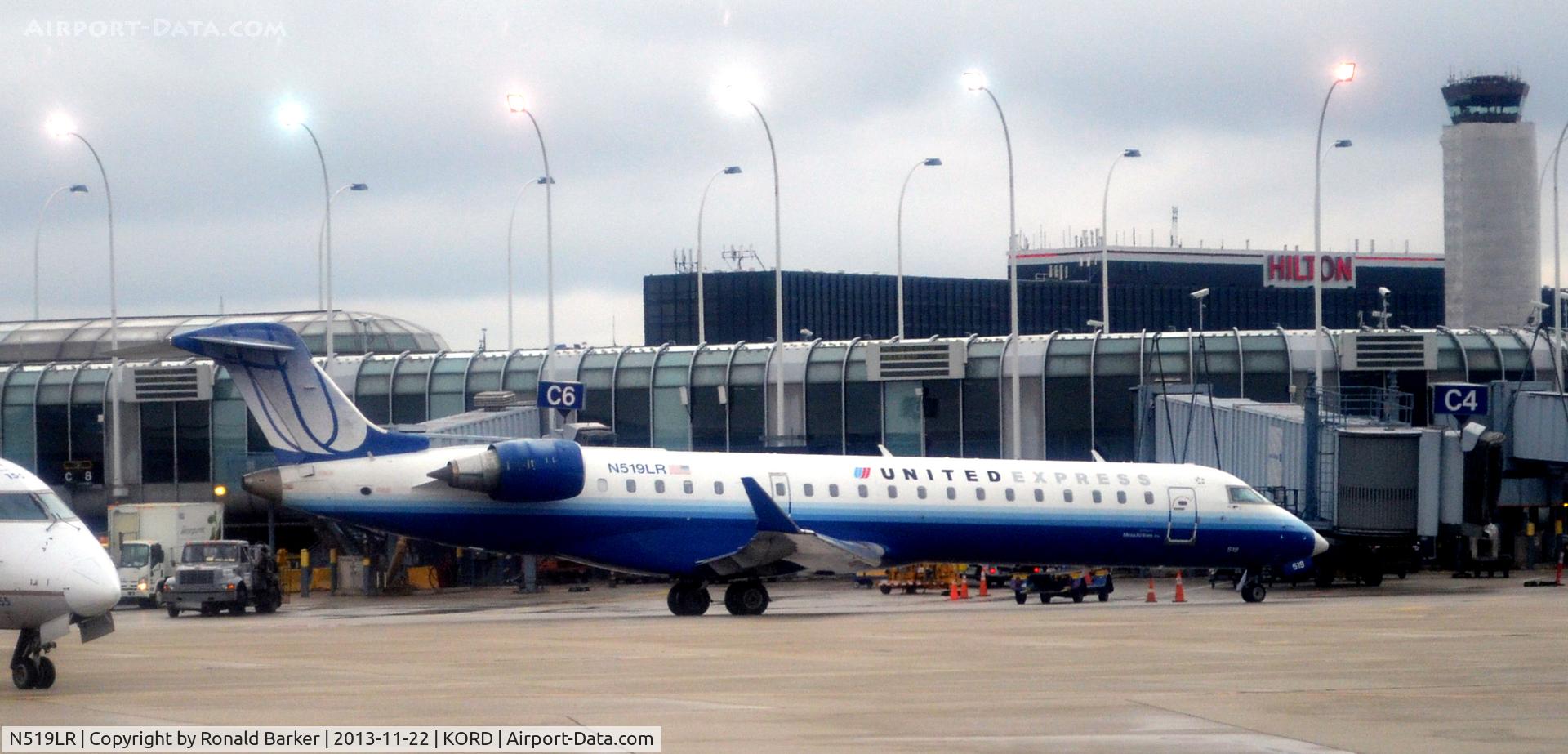 N519LR, 2006 Bombardier CRJ-700 (CL-600-2C10) Regional Jet C/N 10260, Taxi ORD