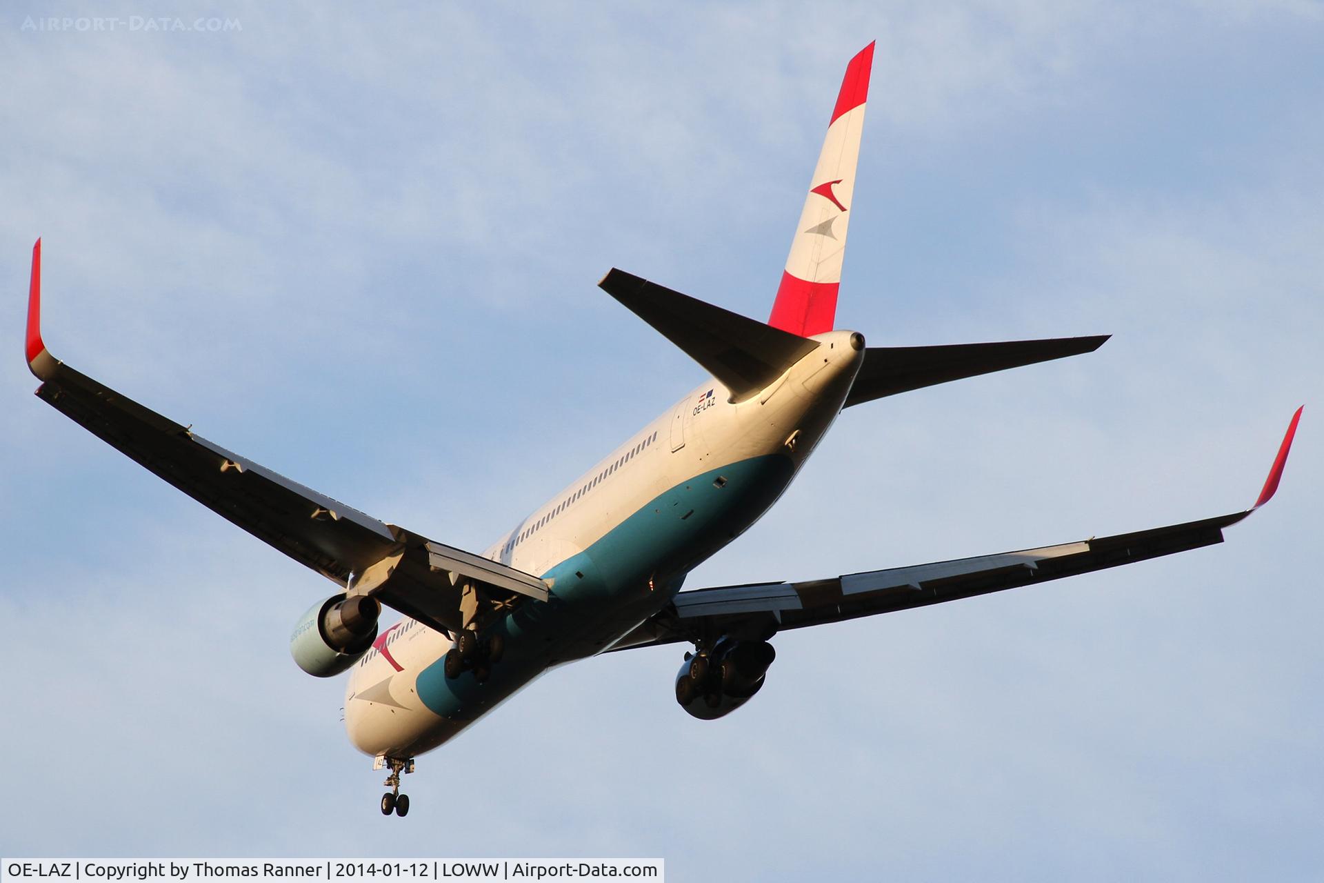 OE-LAZ, 1999 Boeing 767-3Z9 C/N 30331, Austrian B767