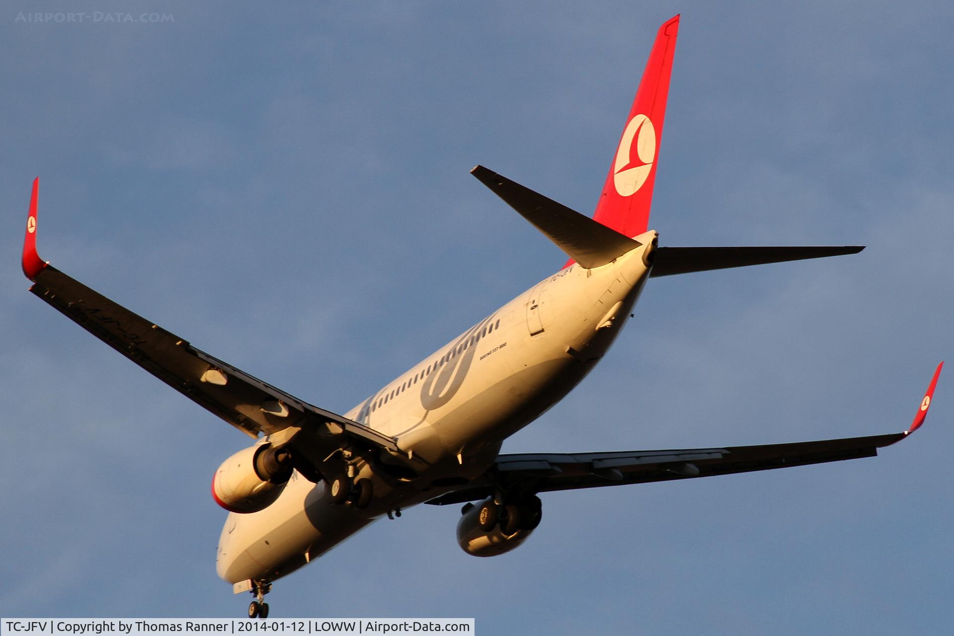 TC-JFV, 2000 Boeing 737-8F2 C/N 29782, Turkish B737