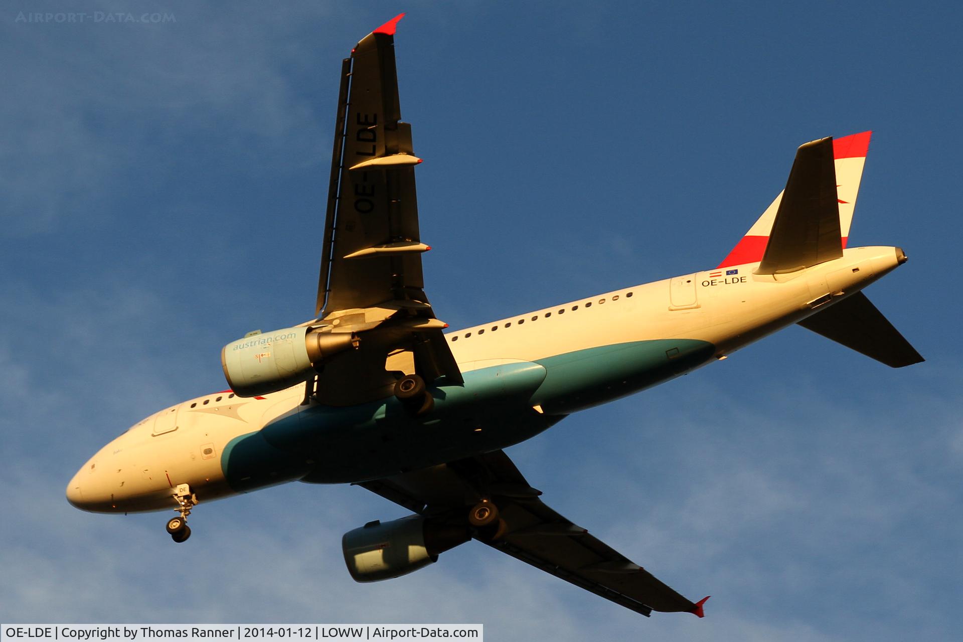 OE-LDE, 2005 Airbus A319-112 C/N 2494, Austrian A319