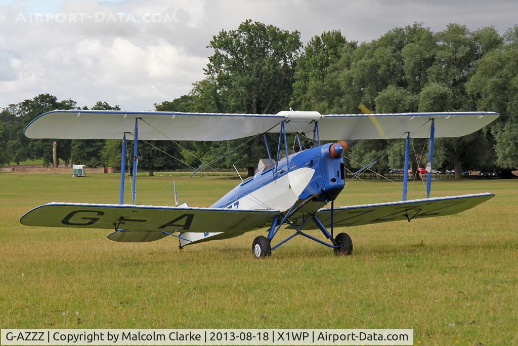G-AZZZ, 1944 De Havilland DH-82A Tiger Moth II C/N 86311, De Havilland DH-82A Tiger Moth II at The De Havilland Moth Club's 28th International Moth Rally at Woburn Abbey. August 2013.