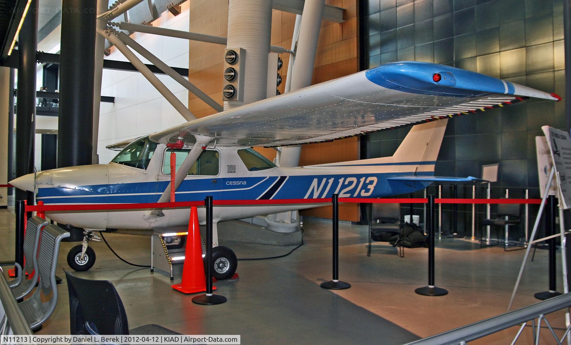 N11213, 1973 Cessna 150L C/N 15075257, Ordinary aircraft are often the most important and, therefore, deserve a place in a prominent air museum.