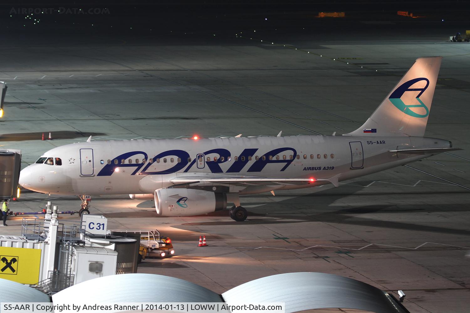 S5-AAR, 2010 Airbus A319-132 C/N 4301, Adria Airways A319