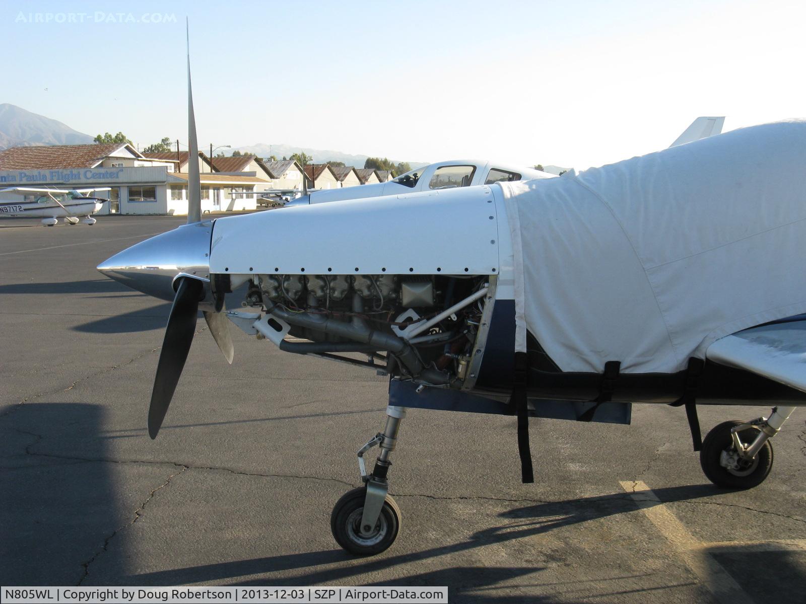 N805WL, 2011 White Lightning WLAC-1 C/N 1, 2011 Dierenfield DIERENFIELD SPECIAL WHITE LIGHTNING, Continental IO-360 200 Hp, lower cowl off