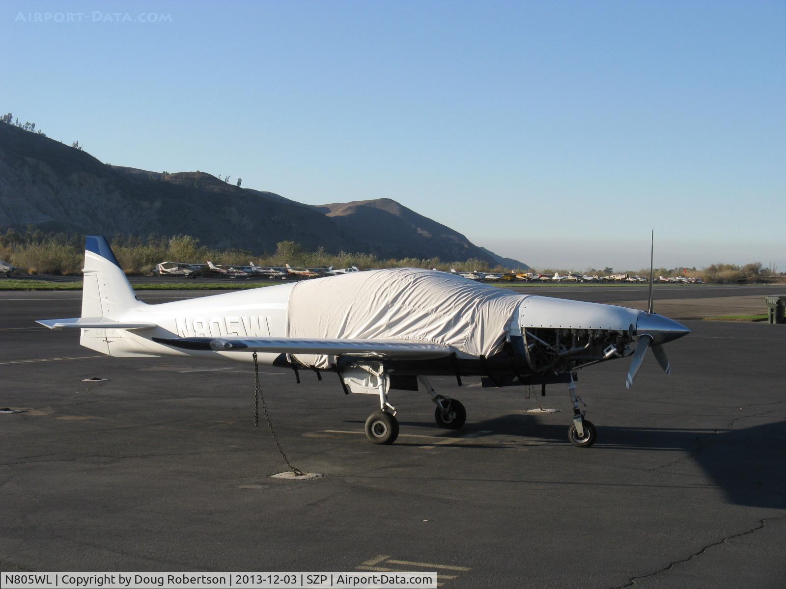 N805WL, 2011 White Lightning WLAC-1 C/N 1, 2011 Dierenfield DIERENFIELD SPECIAL WHITE LIGHTNING, Continental IO-360 200 Hp, lower cowl off