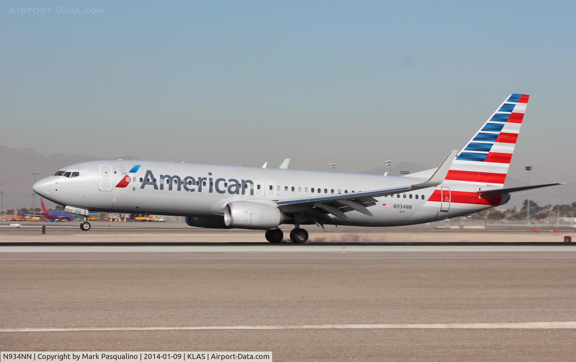 N934NN, 2013 Boeing 737-823 C/N 33489, Boeing 737-800
