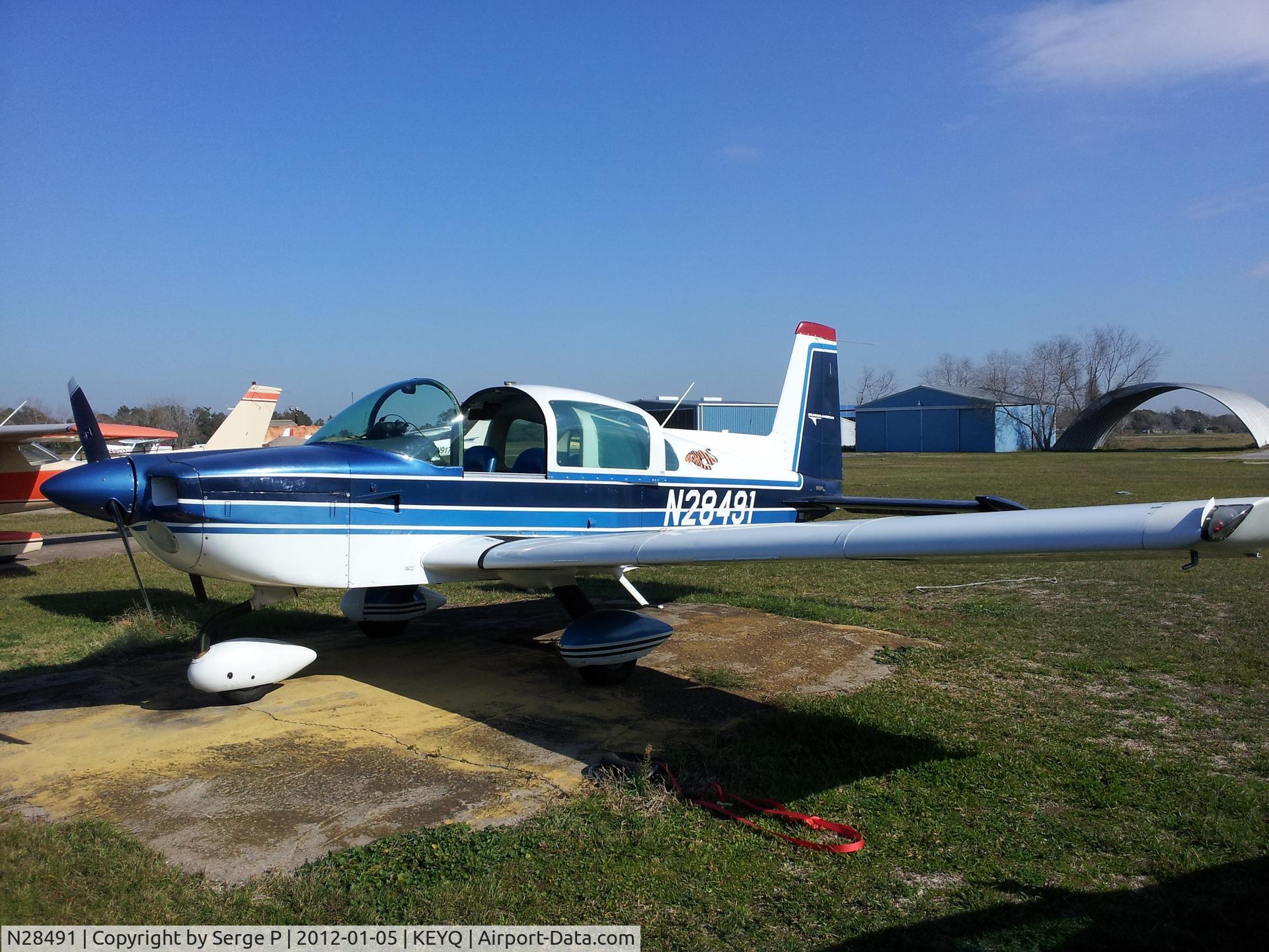 N28491, Grumman American AA-5B Tiger C/N AA5B0638, N28491