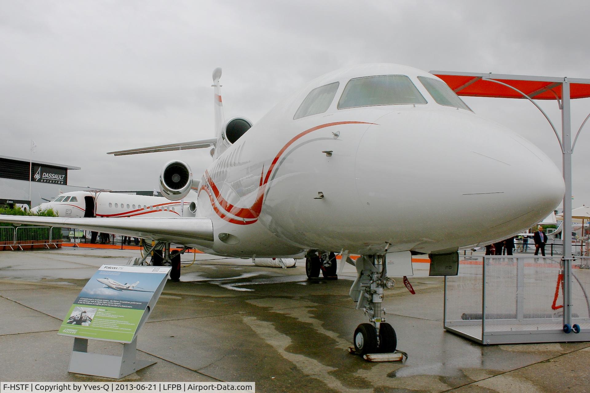 F-HSTF, 2012 Dassault Falcon 7X C/N 166, Dassault Falcon 7X, Static display, Paris-Le Bourget (LFPB-LBG) Air Show 2013