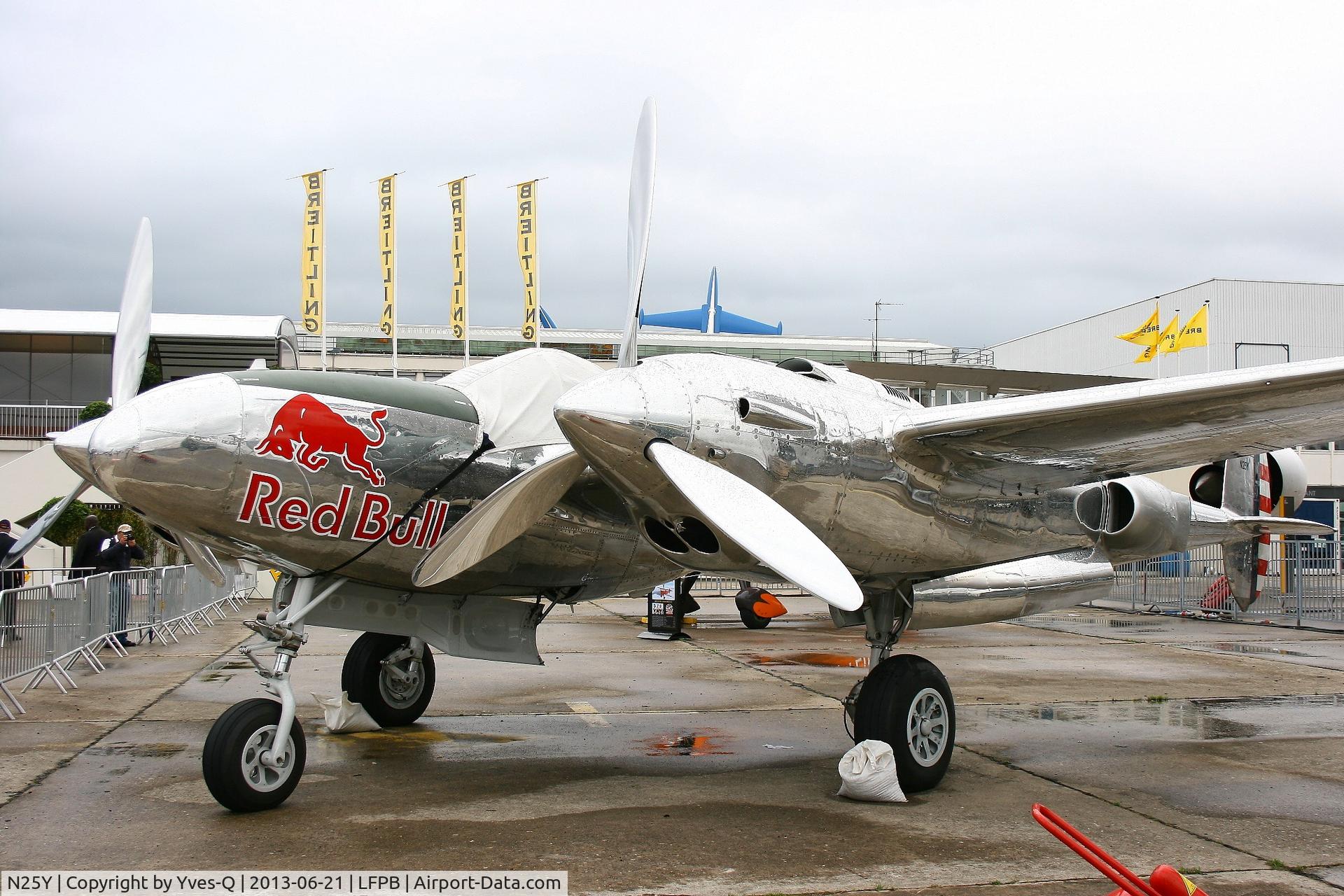 N25Y, 1944 Lockheed P-38L-5LO Lightning C/N AF44-53254, Lockheed P-38L-5LO, Static display, Paris-Le Bourget (LFPB-LBG) Air Show 2013