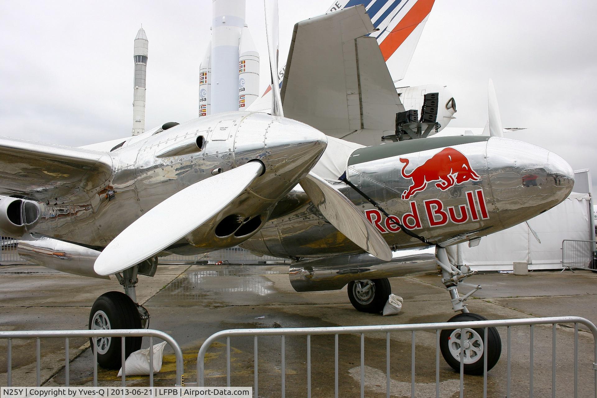 N25Y, 1944 Lockheed P-38L-5LO Lightning C/N AF44-53254, Lockheed P-38L-5LO, Static display, Paris-Le Bourget (LFPB-LBG) Air Show 2013