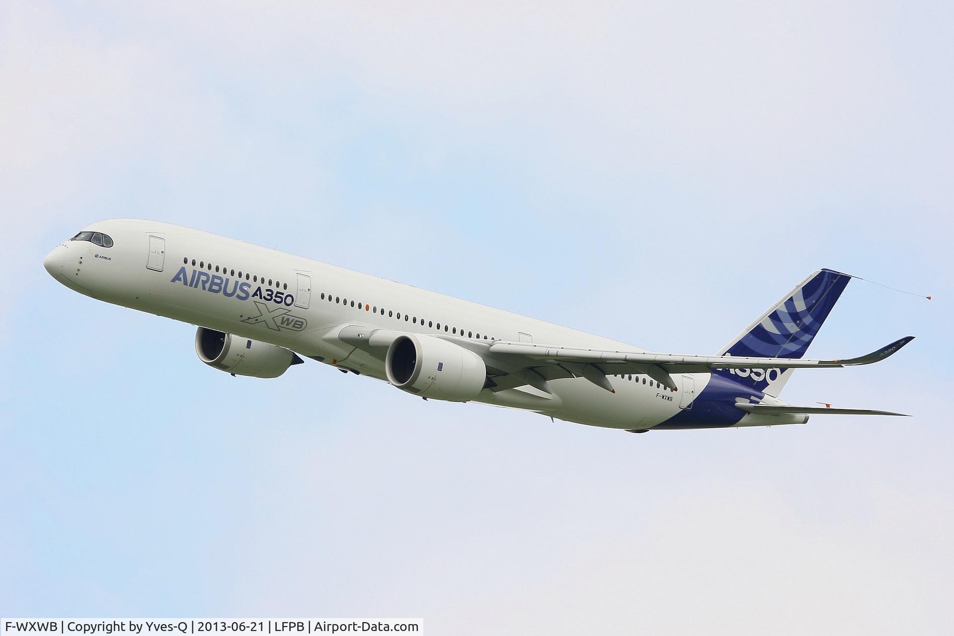 F-WXWB, 2013 Airbus A350-941 C/N 001, Airbus A350-941, Paris-Le Bourget (LFPB-LBG) Air Show 2013