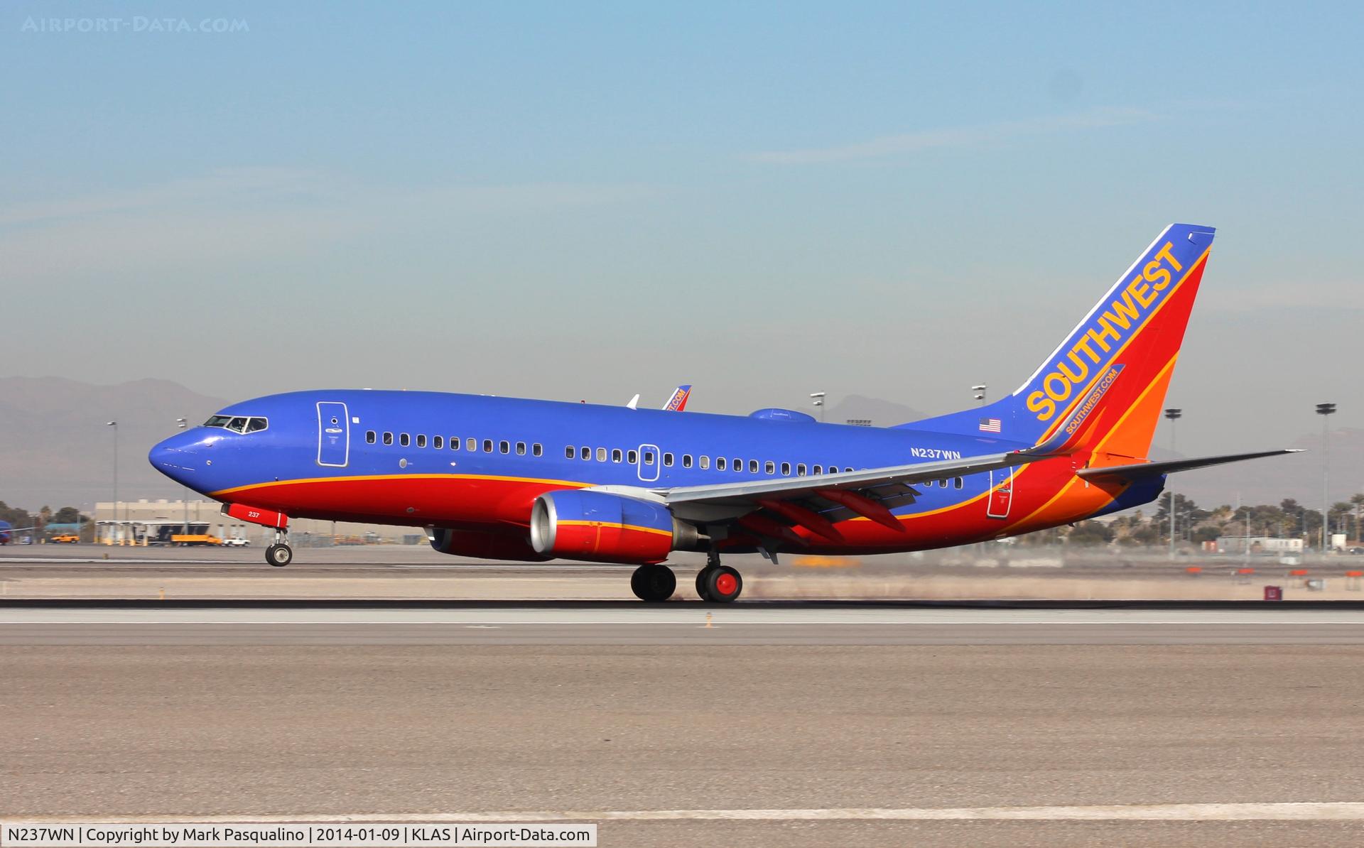 N237WN, 2006 Boeing 737-7H4 C/N 34632, Boeing 737-700