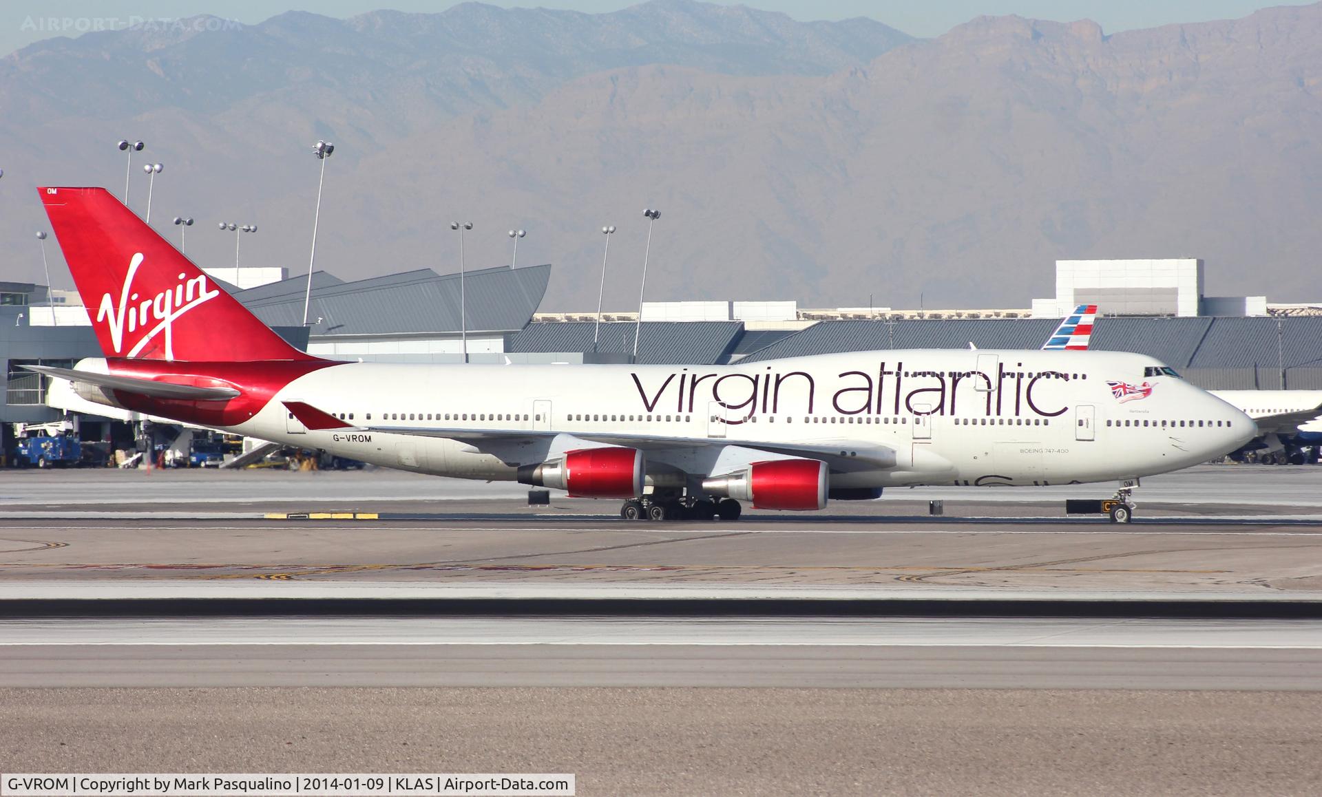 G-VROM, 2001 Boeing 747-443 C/N 32339, Boeing 747-400