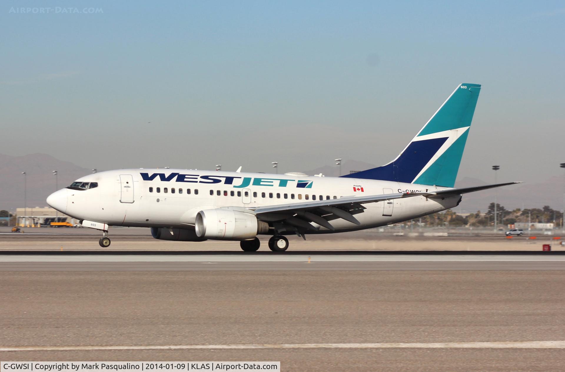 C-GWSI, 2005 Boeing 737-6CT C/N 34286, Boeing 737-600