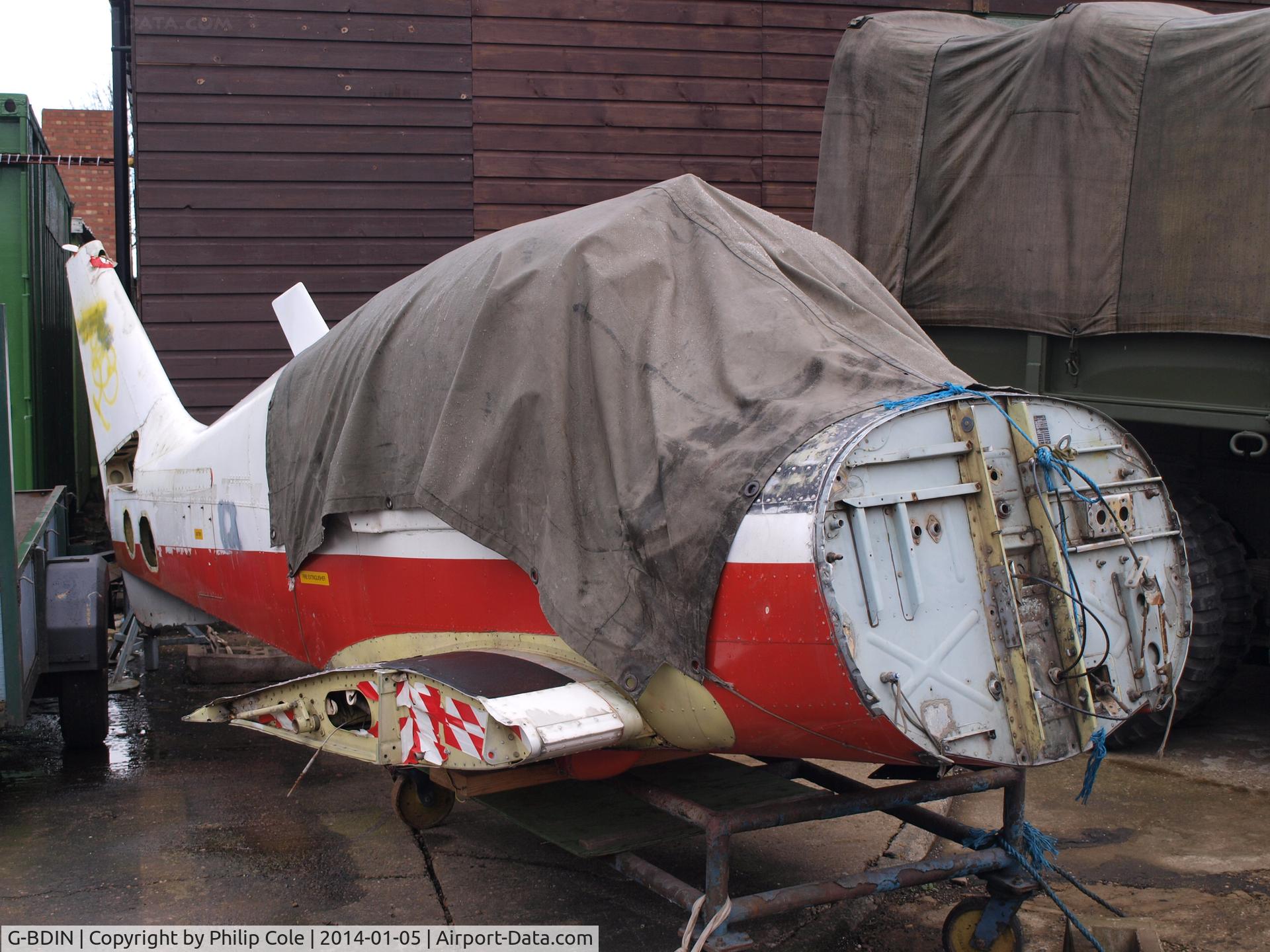 G-BDIN, 1976 Scottish Aviation Bulldog Series 120 Model 125 C/N BH120/377, Aeroventure, Doncaster