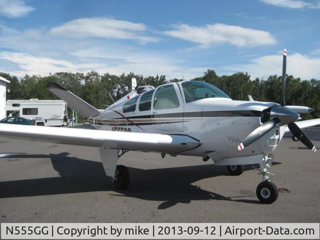 N555GG, 1967 Beech V35 Bonanza C/N D-8380, 1967 Beech V35