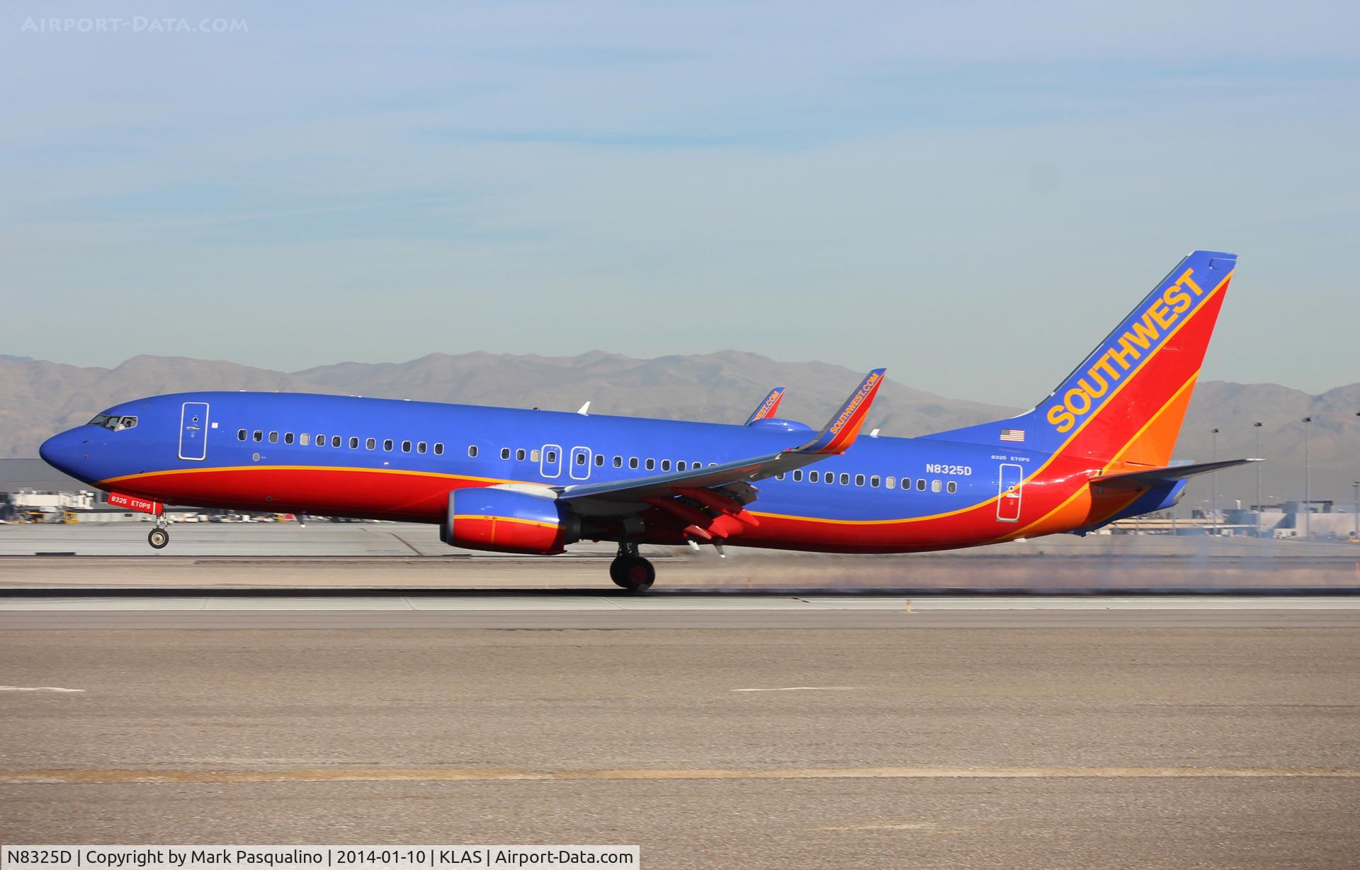 N8325D, 2012 Boeing 737-8H4 C/N 37003, Boeing 737-800