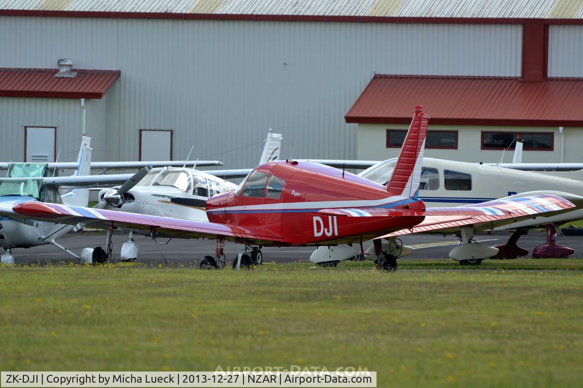 ZK-DJI, Piper PA-28-140 Cherokee C/N 28-22537, At Ardmore