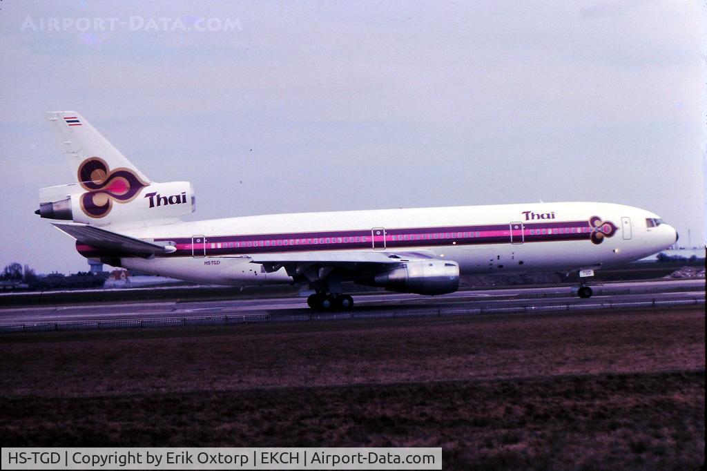 HS-TGD, 1976 McDonnell Douglas DC-10-30 C/N 46959, HS-TGD in CPH