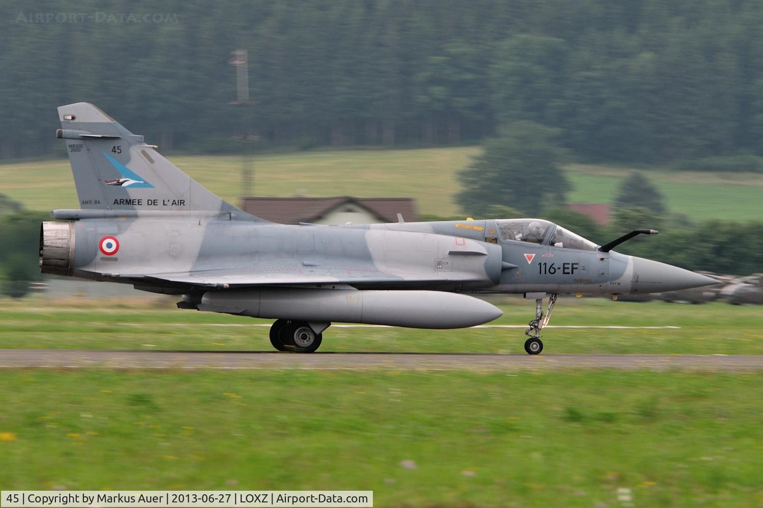 45, Dassault Mirage 2000-5F C/N 211, Airpower
