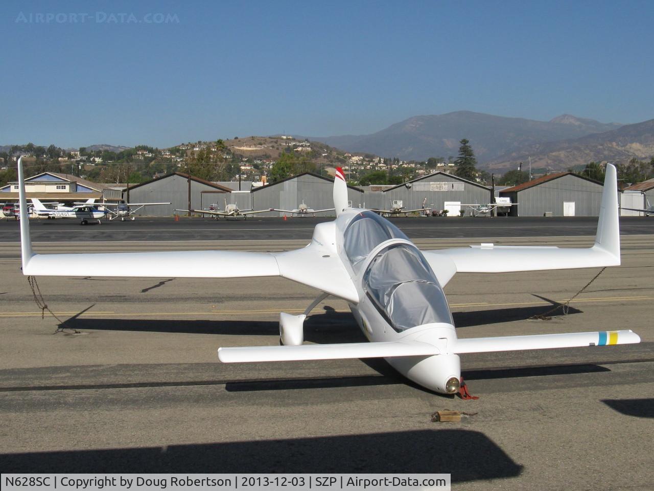 N628SC, Gyroflug SC-01B-160 Speed Canard C/N S-29, 1986 Gyroflug SC 01 B SPEED CANARD, Lycoming O-320-D1A 160 Hp pusher, two-place tandem, production aircraft von Deutschland but Experimental classed here.