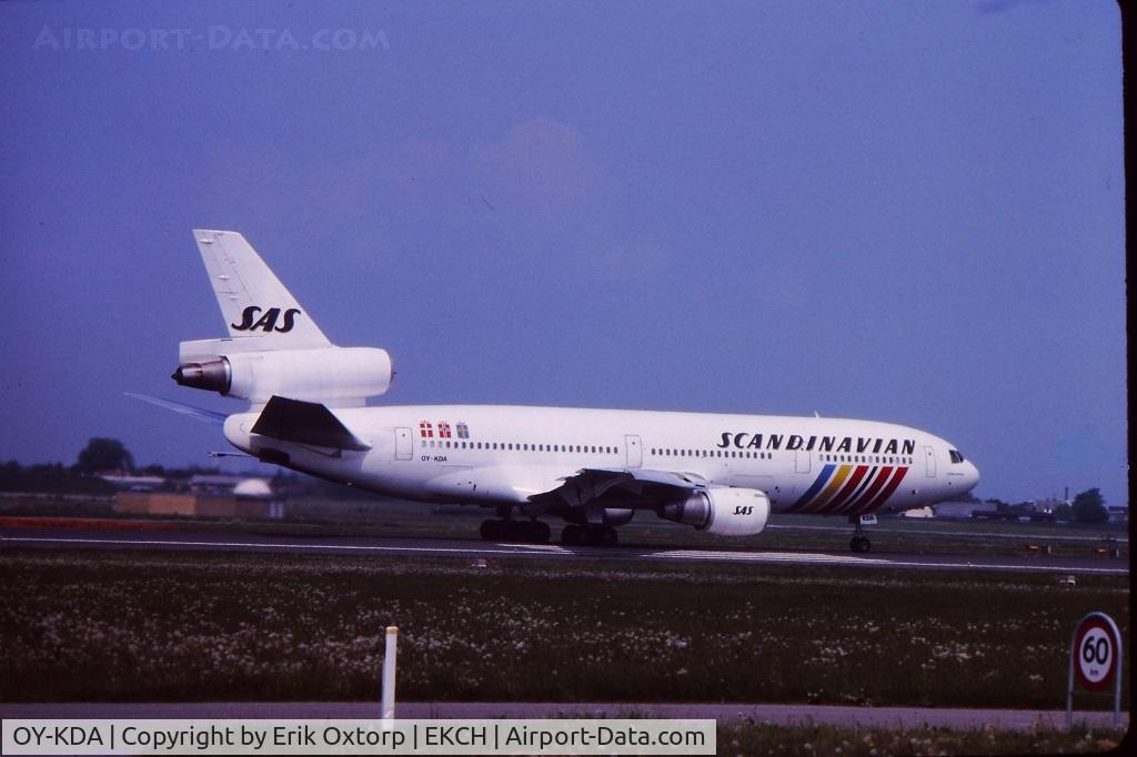 OY-KDA, 1975 McDonnell Douglas DC-10-30 C/N 46870, OY-KDA in CPH