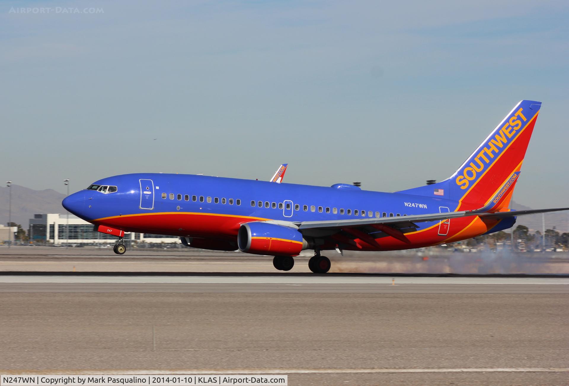 N247WN, 2006 Boeing 737-7H4 C/N 32508, Boeing 737-700