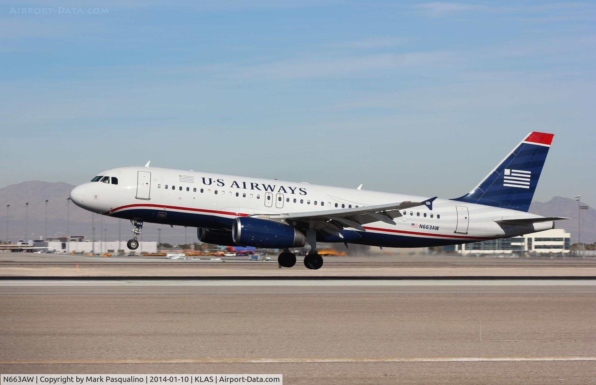 N663AW, 2001 Airbus A320-232 C/N 1419, Airbus A320